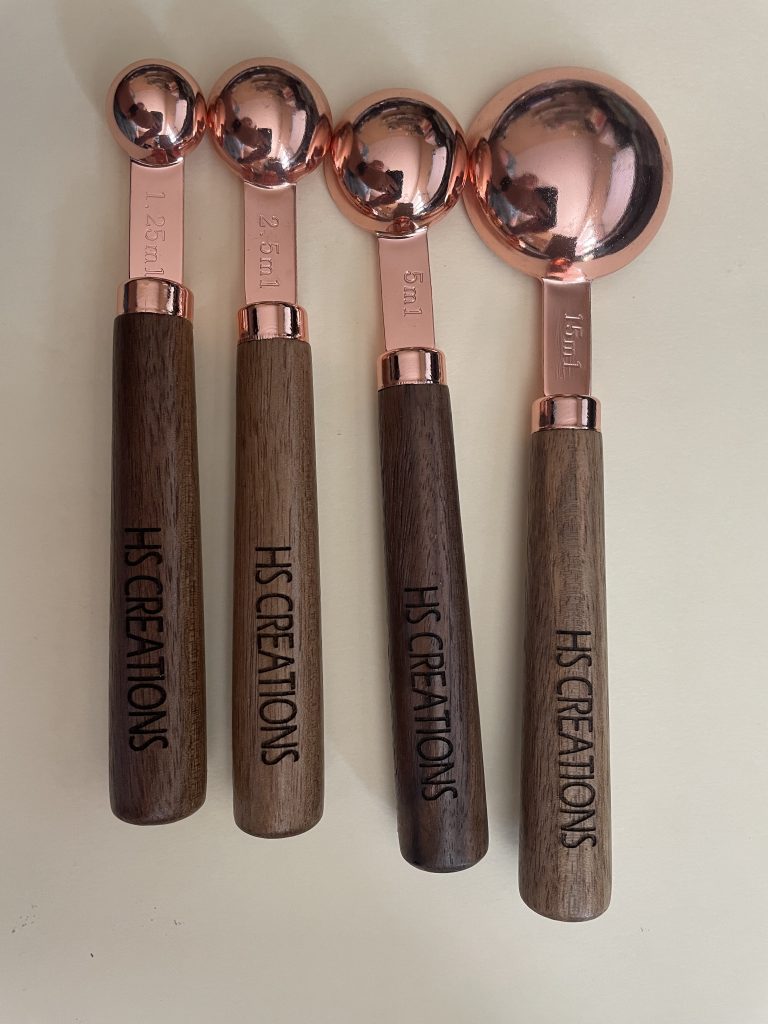 final product measuring spoons