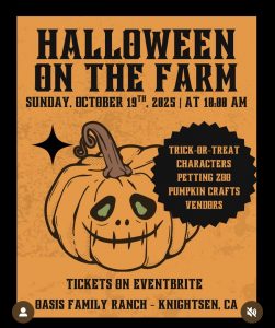 Years in Review Halloween on the Farm 10/19/2025