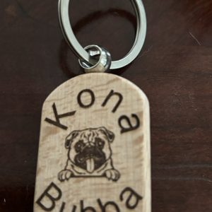 Custom Oval Keychain