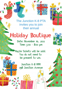 Years in Review Holiday Boutique 11/16/2022