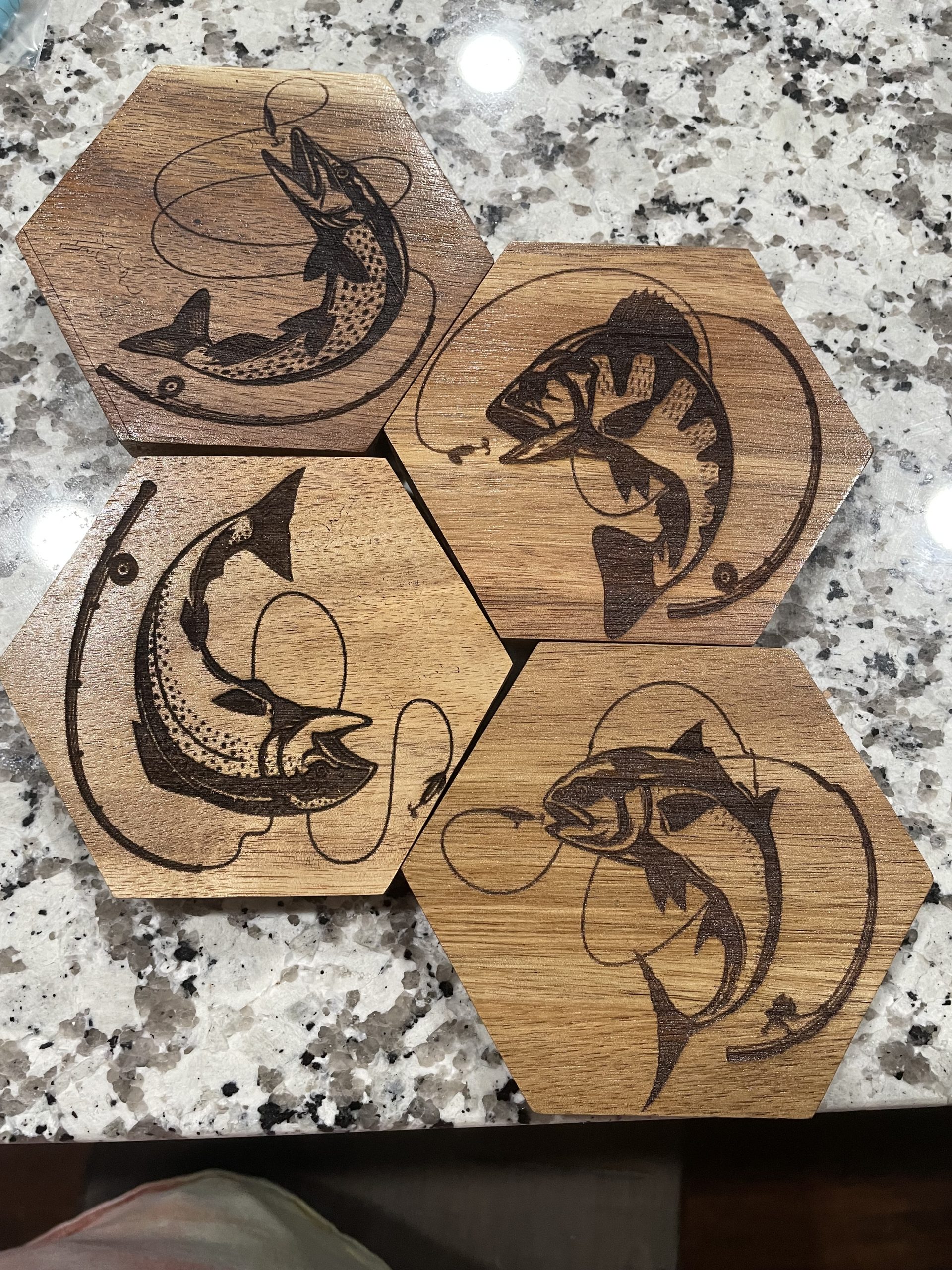 LE-173 Coaster Set - Style #29