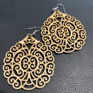 Wood Earrings – Style #9