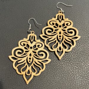 Wood Earrings – Style #11