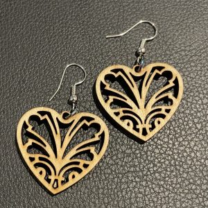 Wood Earrings – Style #18