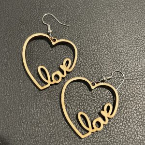 Wood Earrings – Style #20