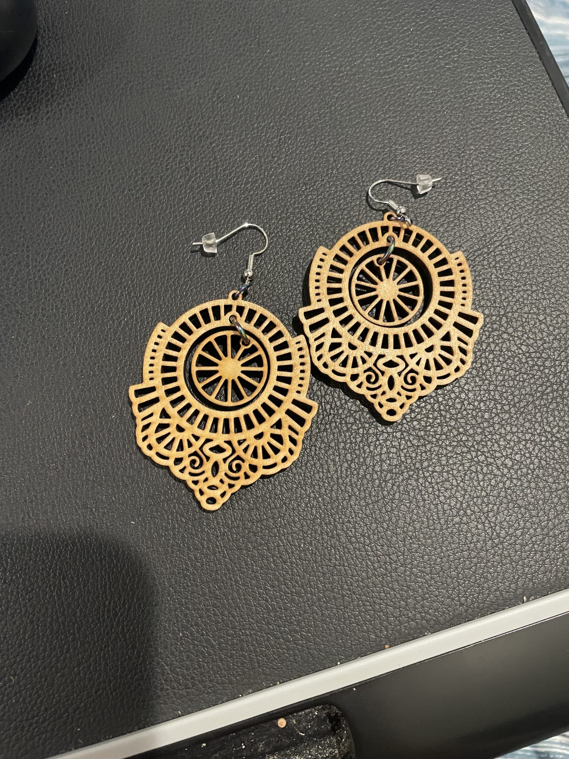 Wood Earrings - Style #21 WD 23 Scaled