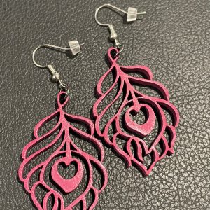 Wood Earrings – Style #22