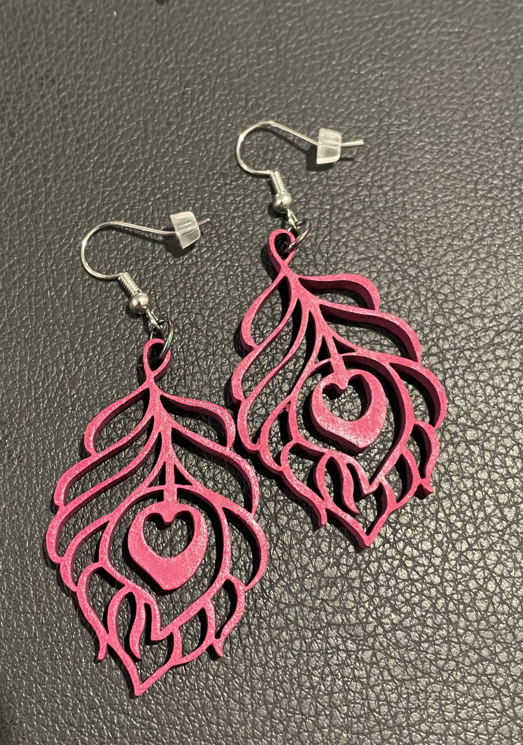 Wood Earrings - Style #22 WD 24 Scaled