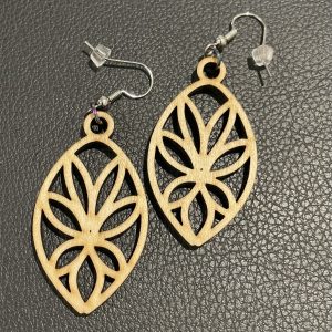 Wood Earrings – Style #23
