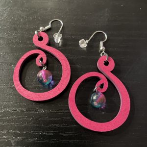 Wooden Earrings – Style #39