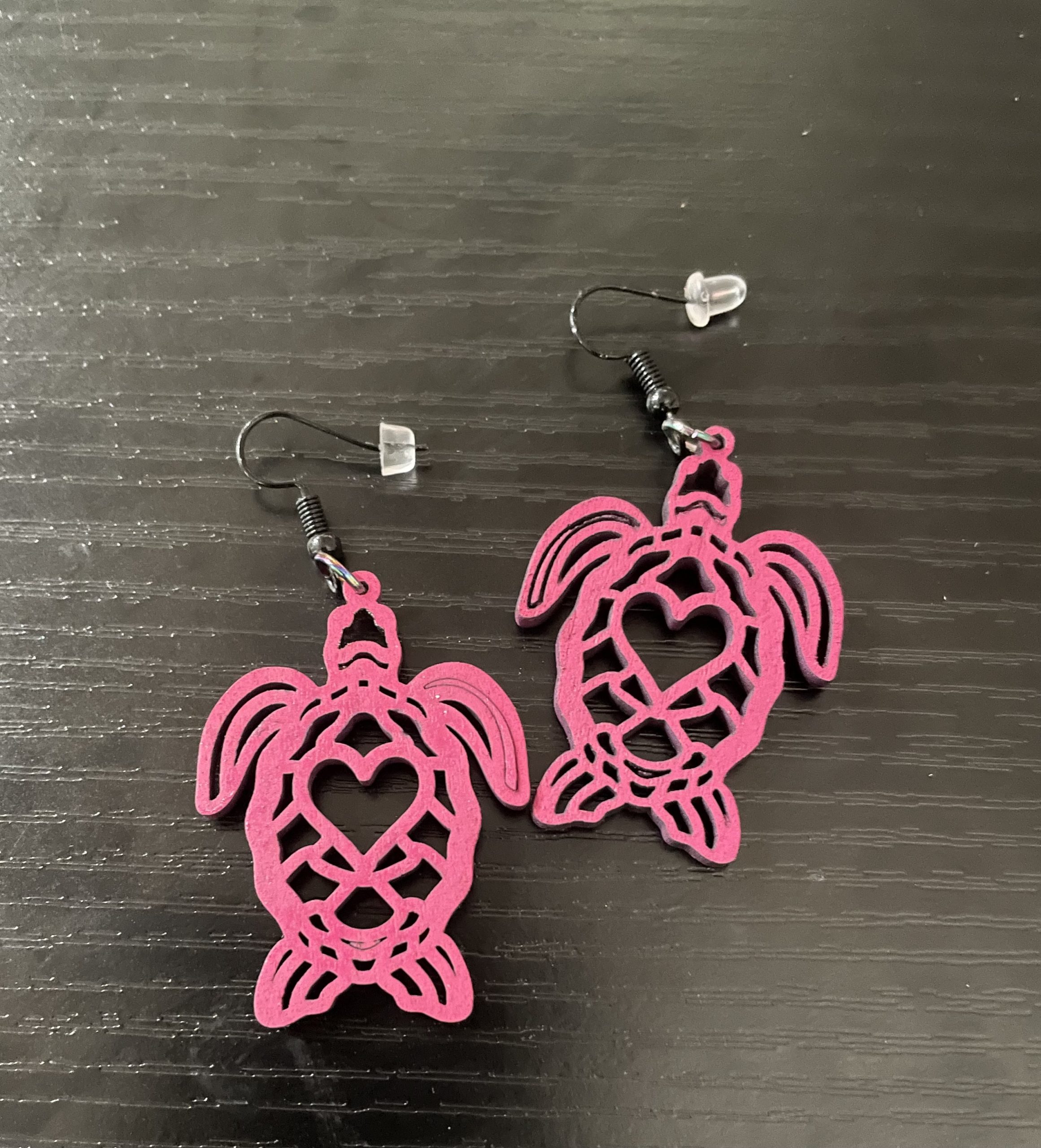 Wood Earrings - Style #44 WD 45 Scaled