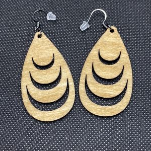 Wood Earring – Style #5