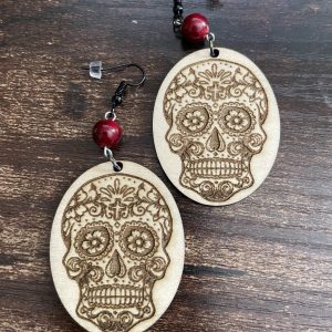 Wood Earrings – Style #49