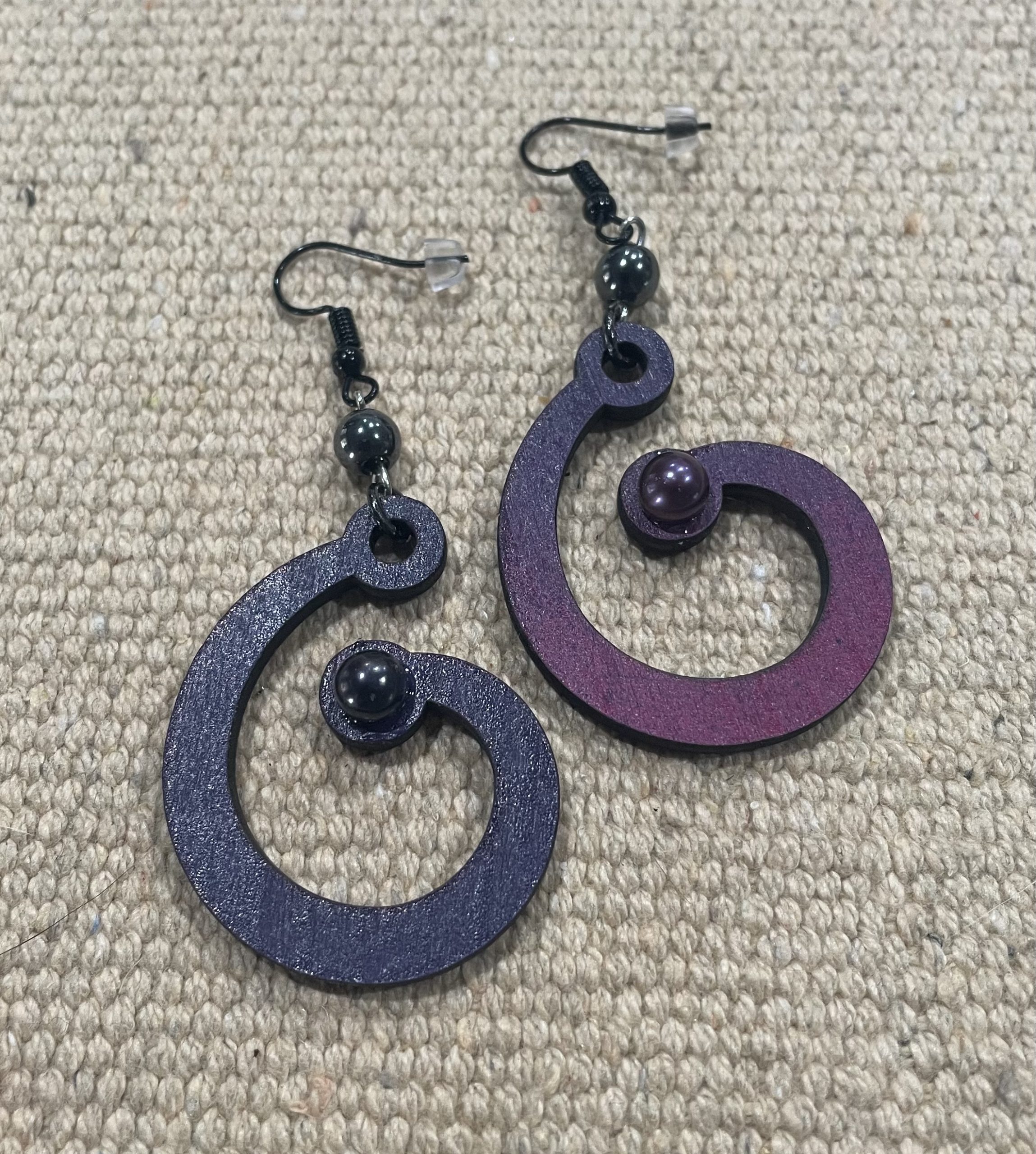 Wood Earrings - Style #51 WD 52 Scaled