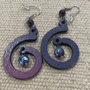 Wood Earrings – Style #52