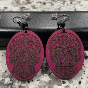 Wood Earrings – Style #53