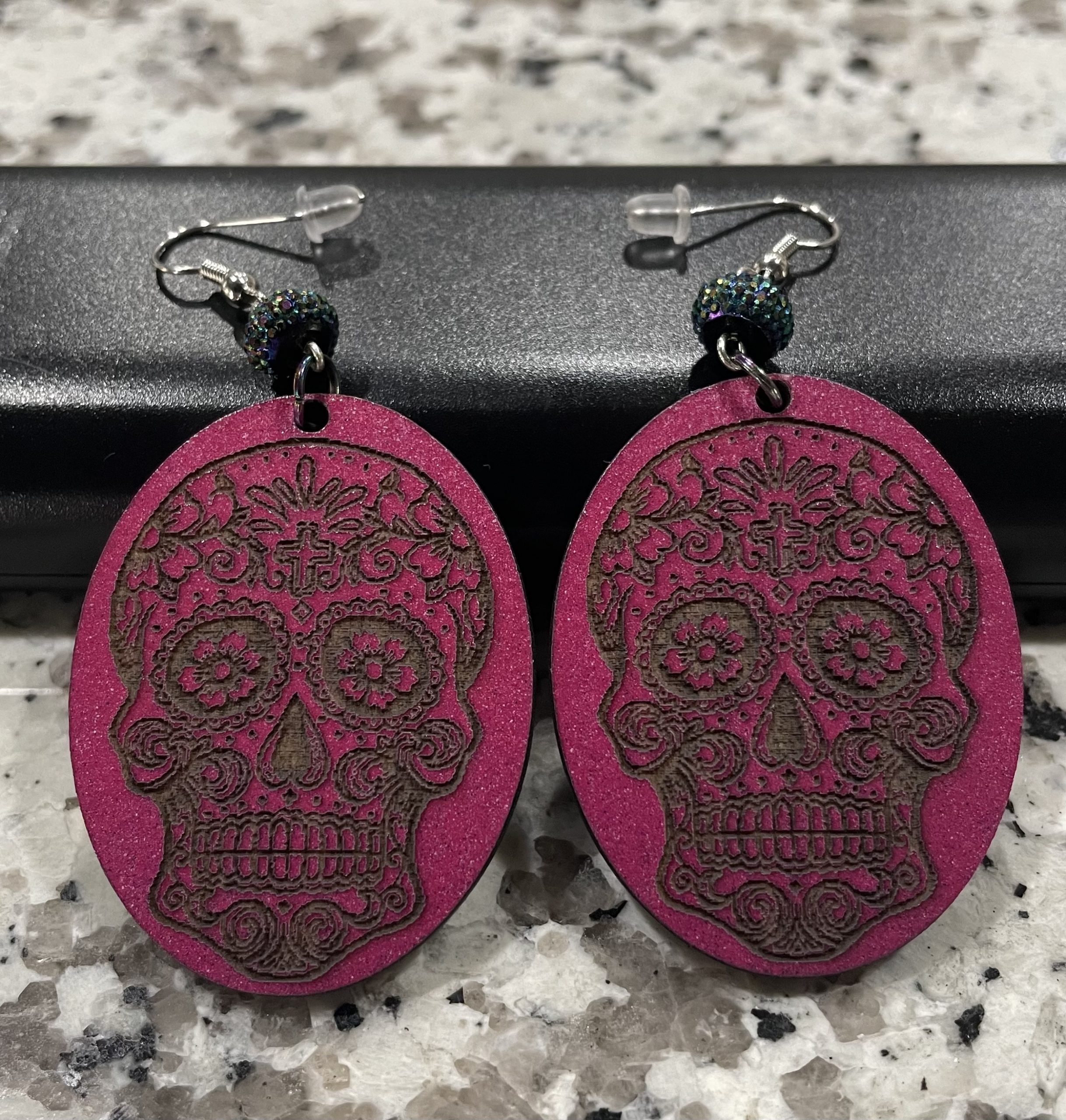 WD-54 Wood Earrings - Style #53