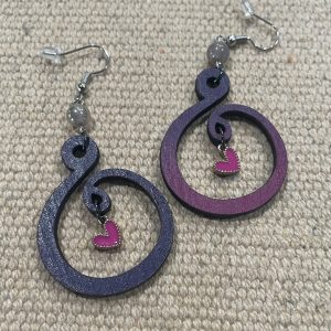 Wood Earrings – Style #54