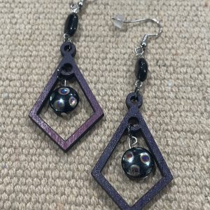 Wood Earrings – Style #57