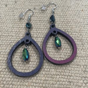 Wood Earrings – Style #58