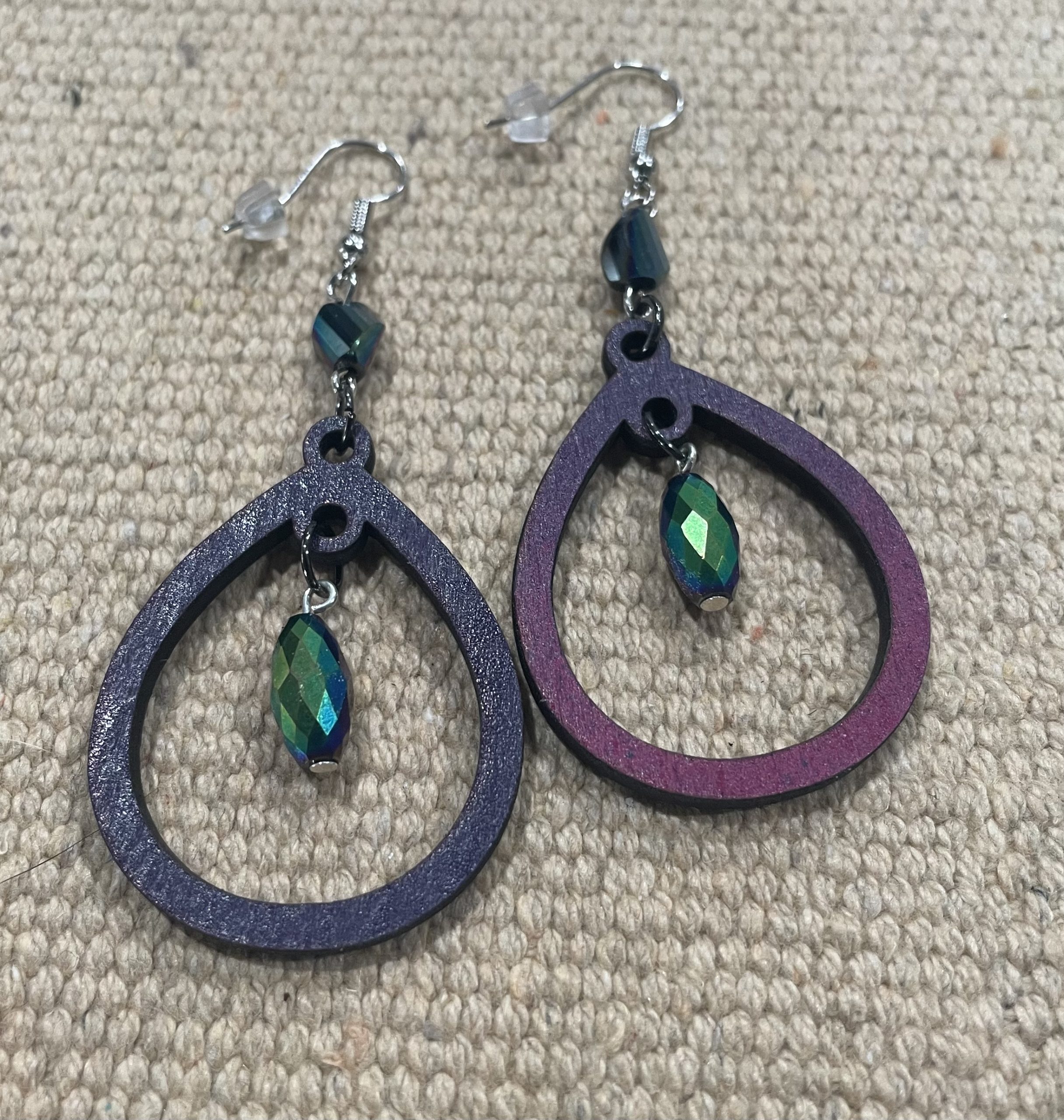 Wood Earrings - Style #58 WD 59 Scaled