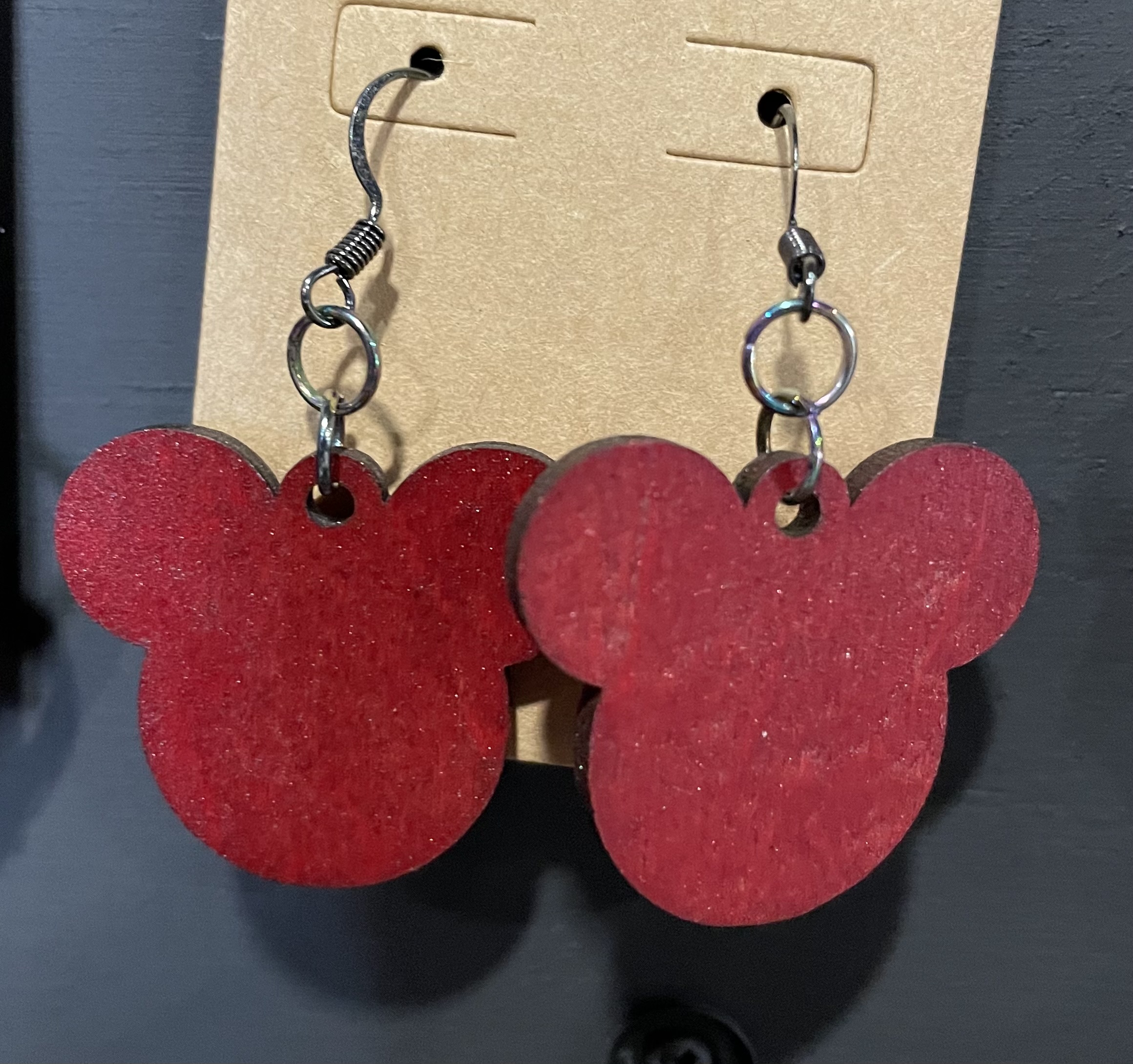 Wood Earrings - Style #64 WD 65