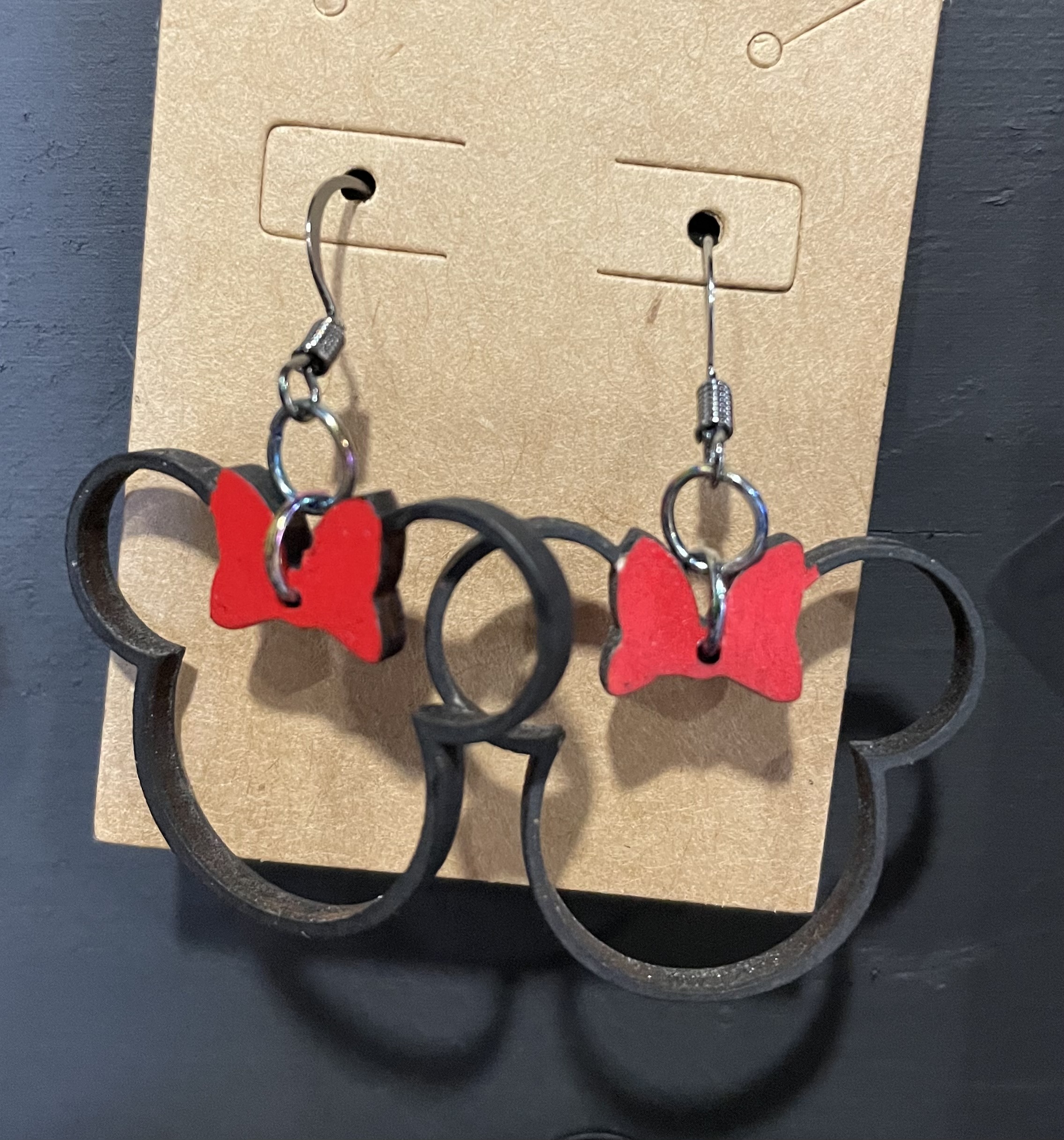 WD-66 Wood Earrings - Style #65