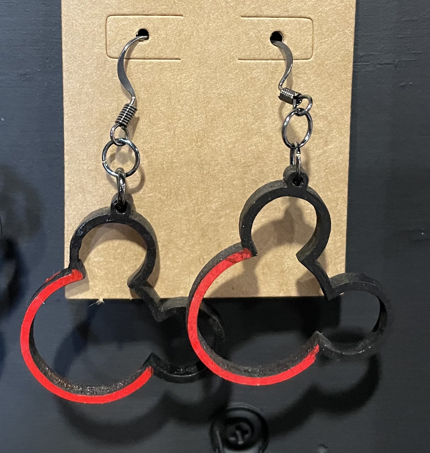 Wood Earrings - Style #67 WD 68