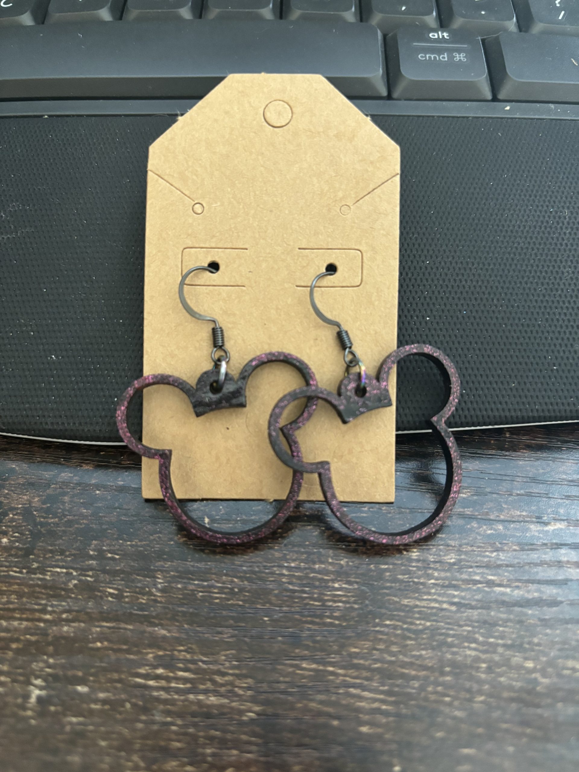 Wood Earrings - Style #72 WD 73 Scaled