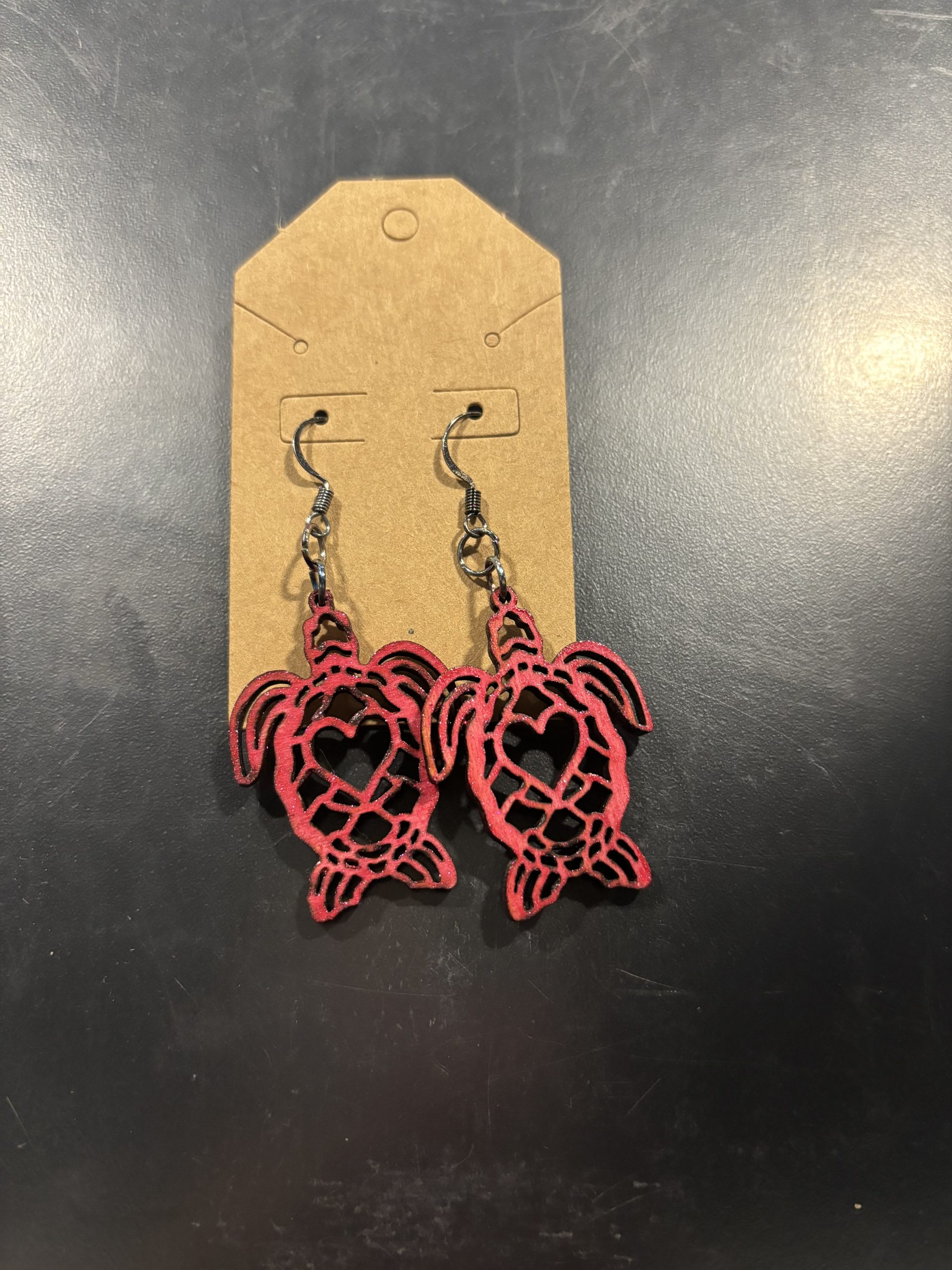 WD-76 Wood Earrings - Style #75