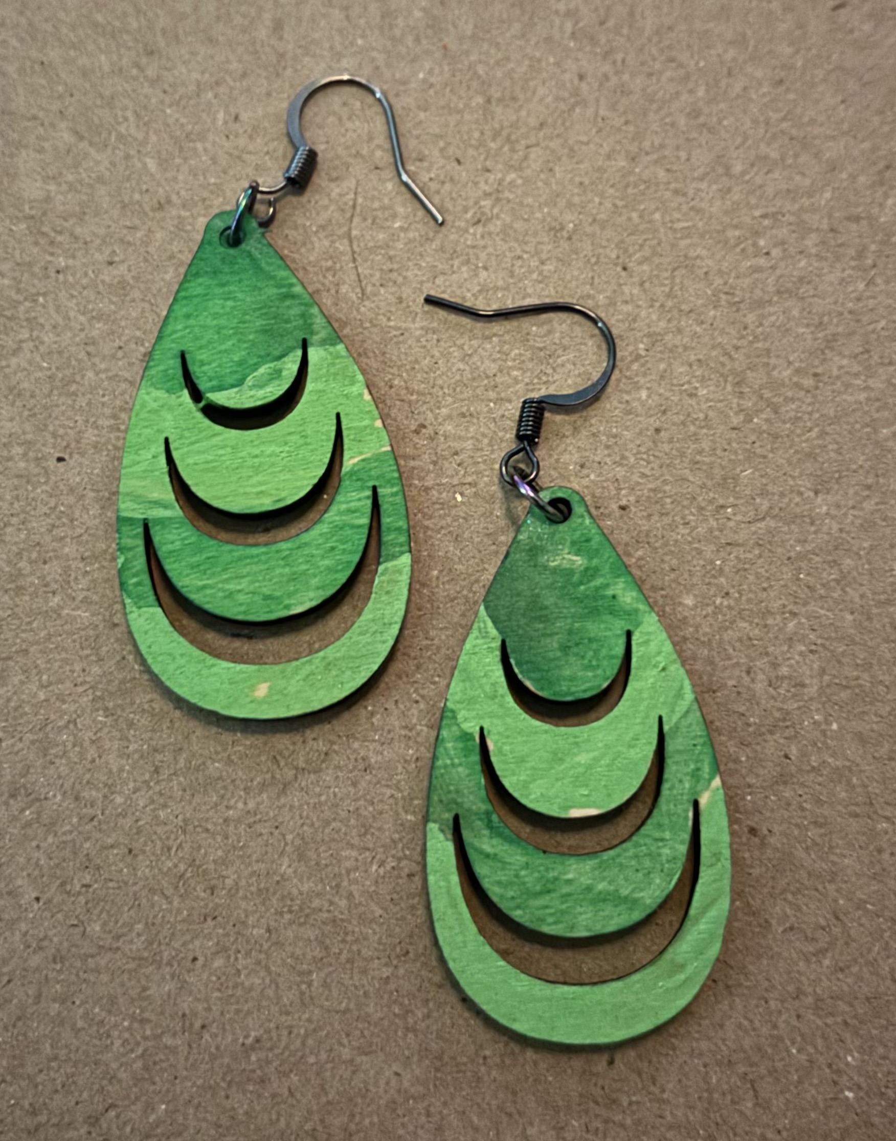 WD-79 Wood Earrings - Style #78