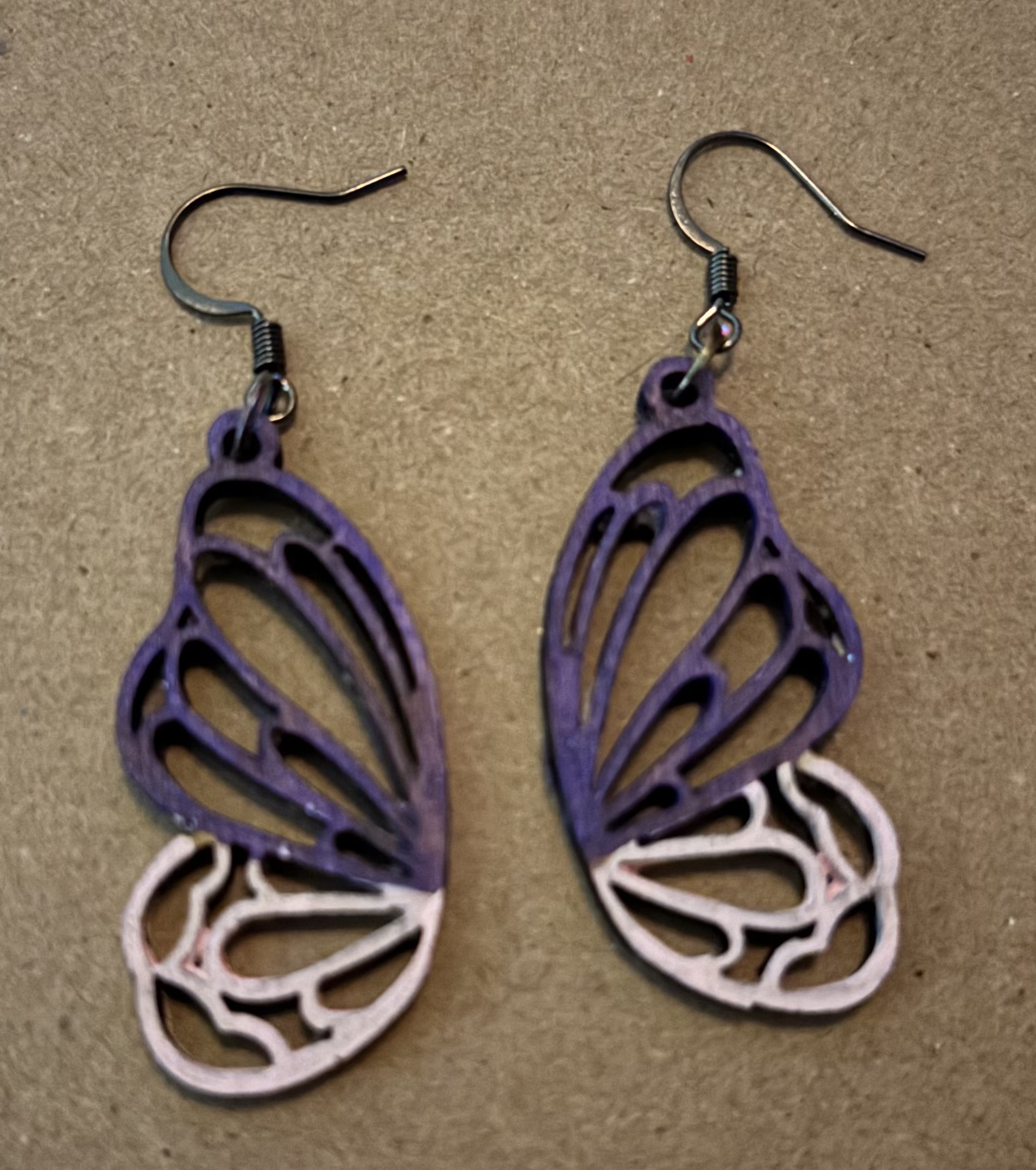 Wood Earrings - Style #81 WD 82