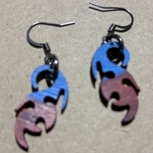 Wood Earrings – Style #85