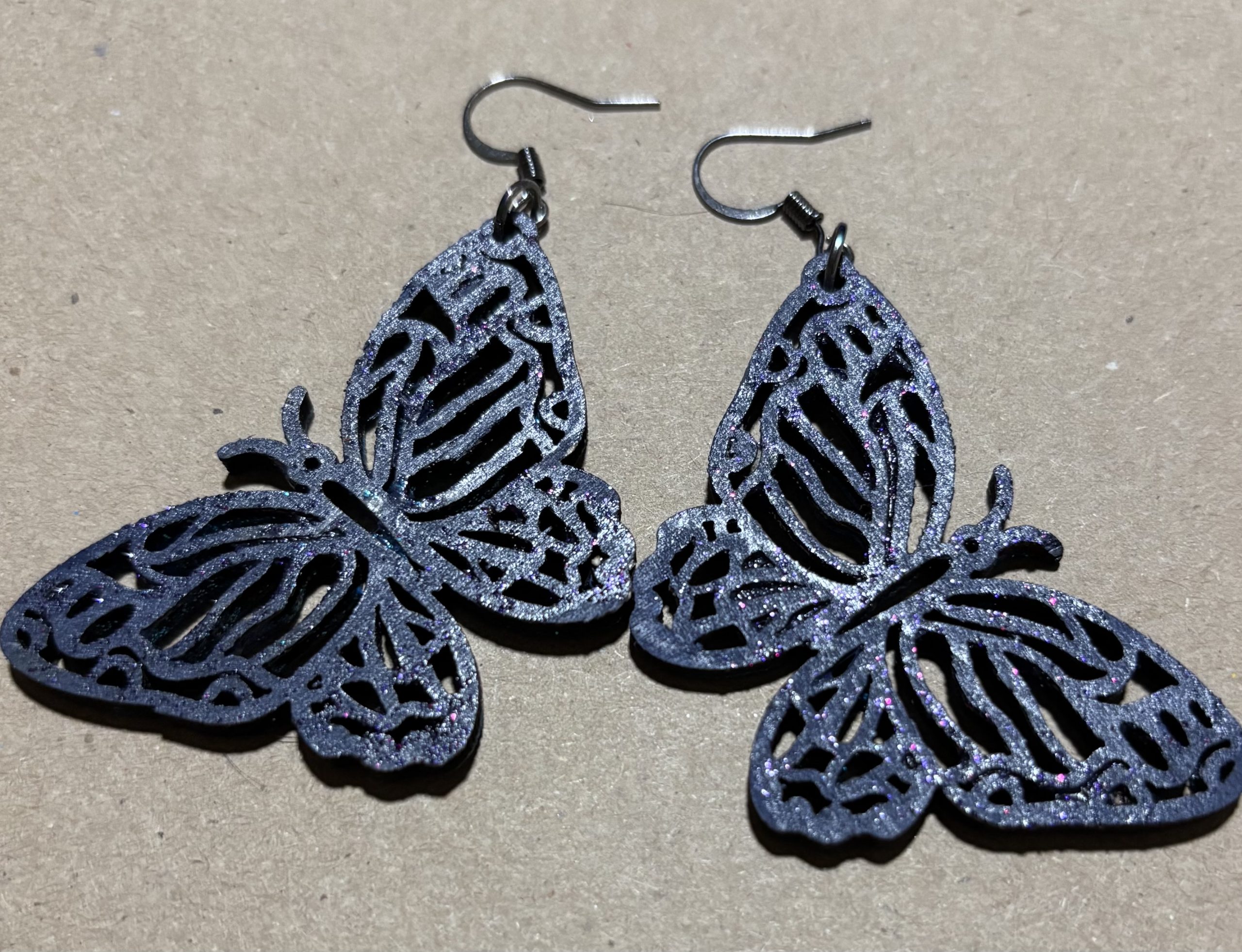 WD-87 Wood Earrings - Style #86