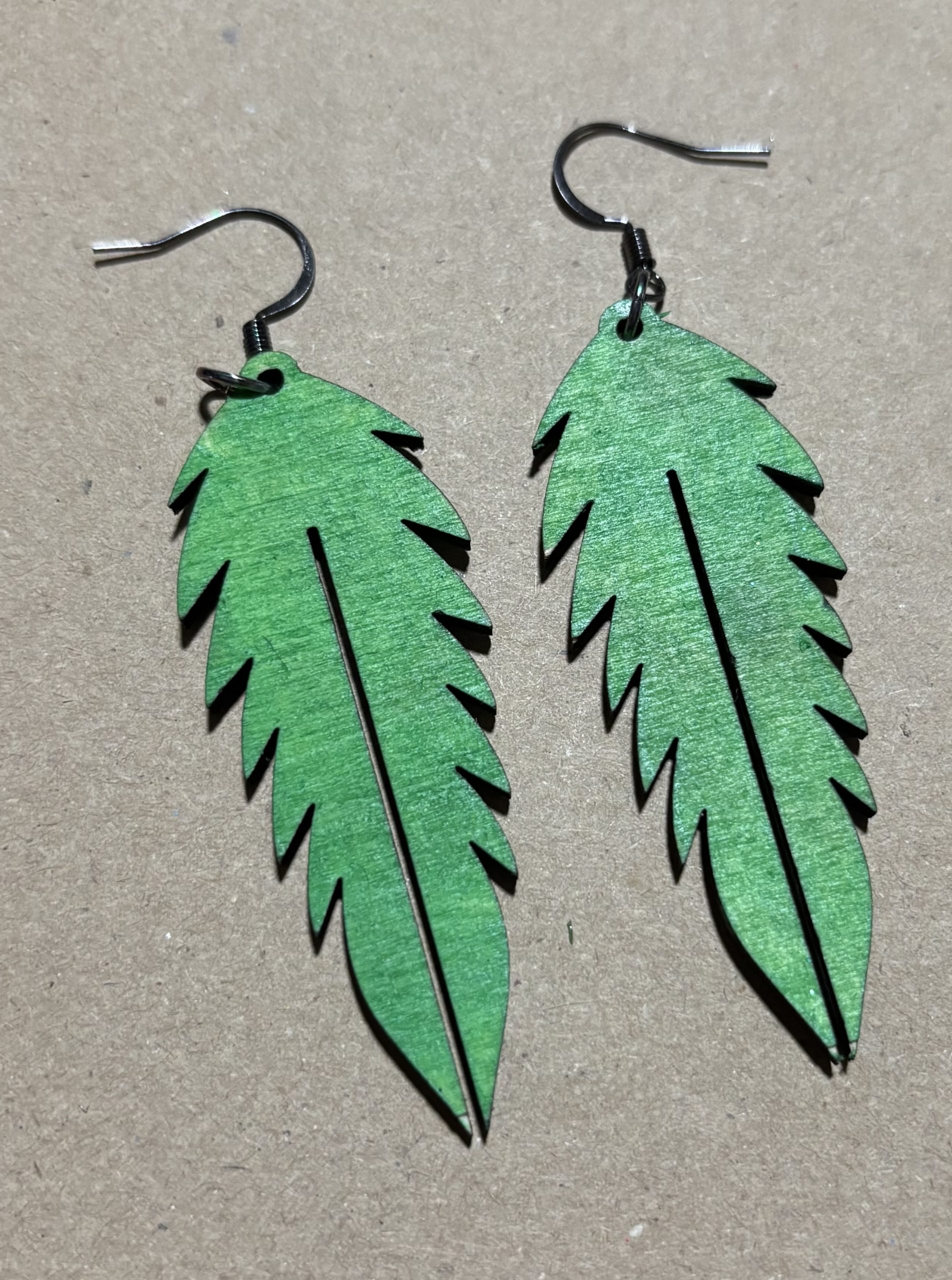 WD-89 Wood Earrings - Style #87