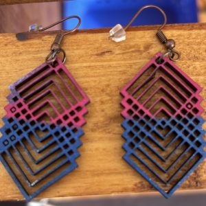 Wood Earrings - Style #89