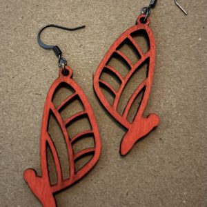 Wood Earrings - Style #91