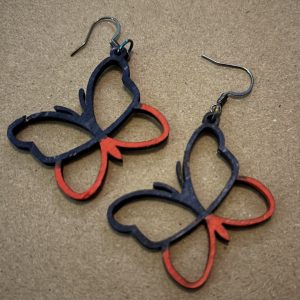 Wood Earrings - Style #92