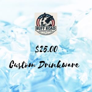 $25 custom drinkware