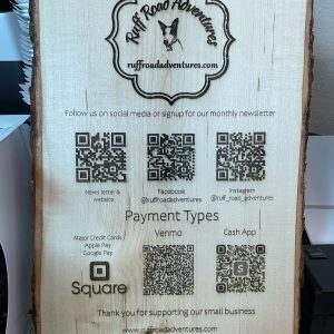 Rustic Basswood Sign – Large