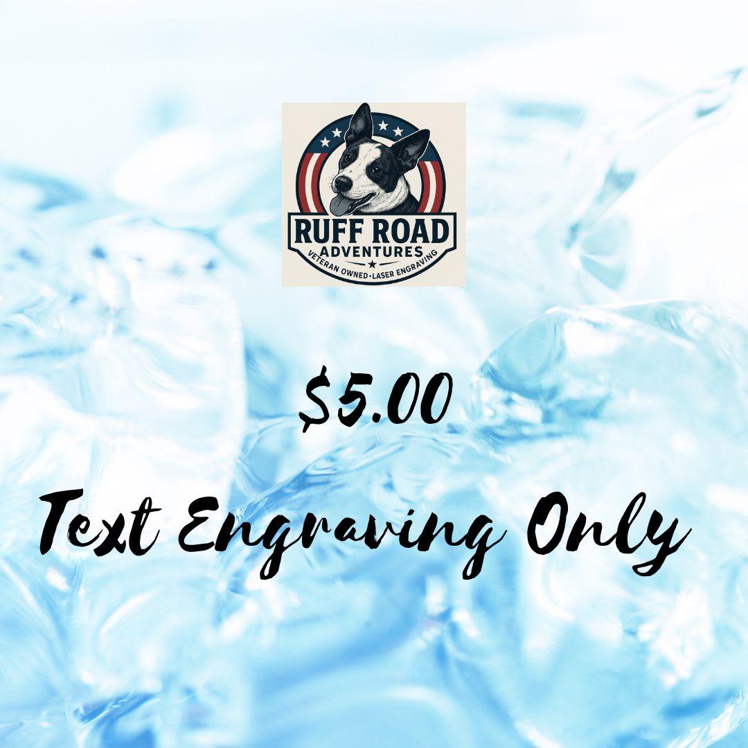 Engraving Only - Text engraving only text